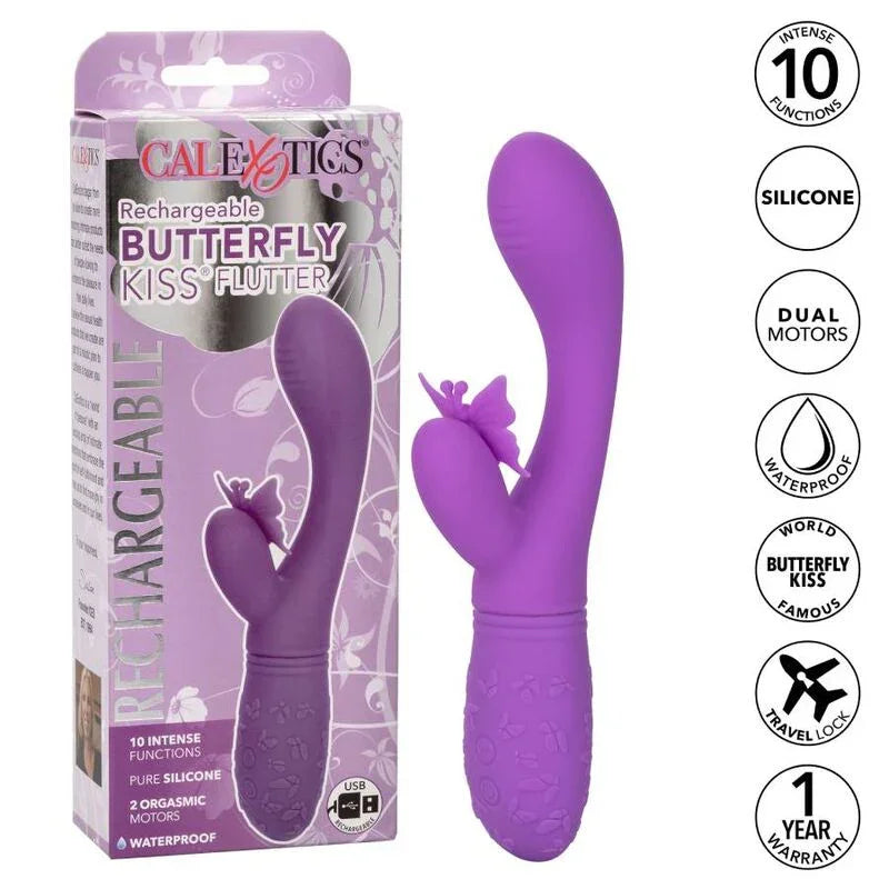CALEXOTICS - BUTTERFLY KISS FLUTTER VIOLETA - Nuvica