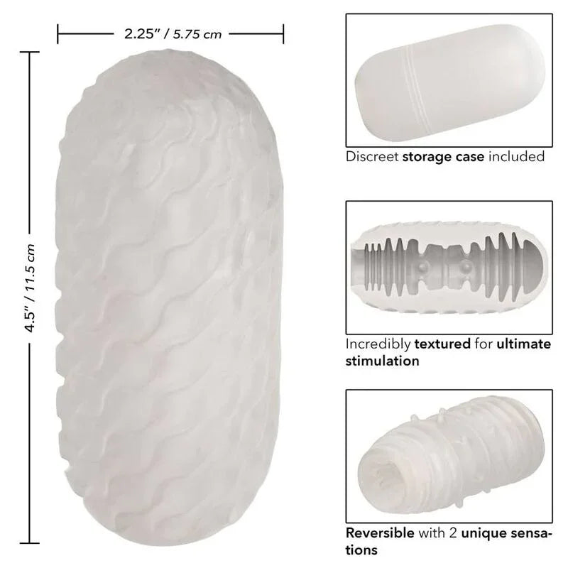 CALEXOTICS - REVERSIBLE RIBBED STROKER - Nuvica