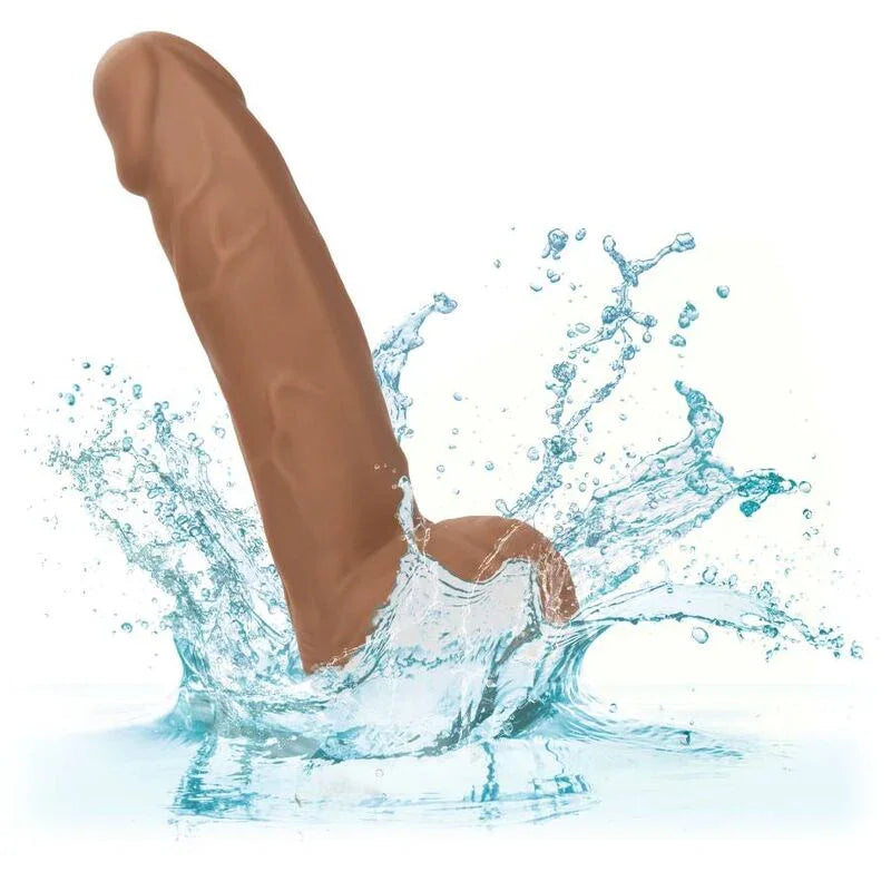 CALEXOTICS - SILICONE STUDS 15.24 CM BROWN - Nuvica