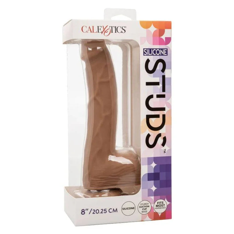 CALEXOTICS - SILICONE STUDS 20.32 CM BROWN - Nuvica