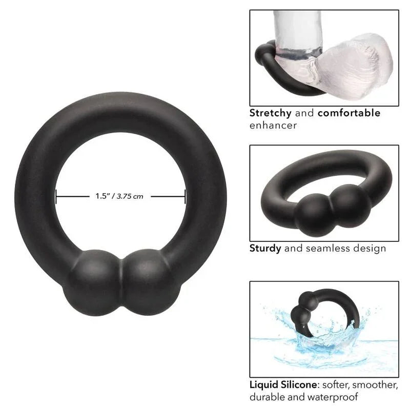 CALEXOTICS - ALPHA MUSCLE RING NEGRO - Nuvica