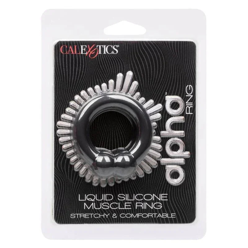 CALEXOTICS - ALPHA MUSCLE RING NEGRO - Nuvica