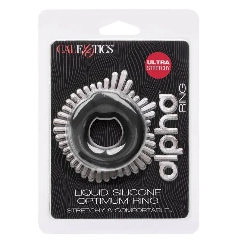 CALEXOTICS - ALPHA OPTIMUM RING NEGRO - Nuvica
