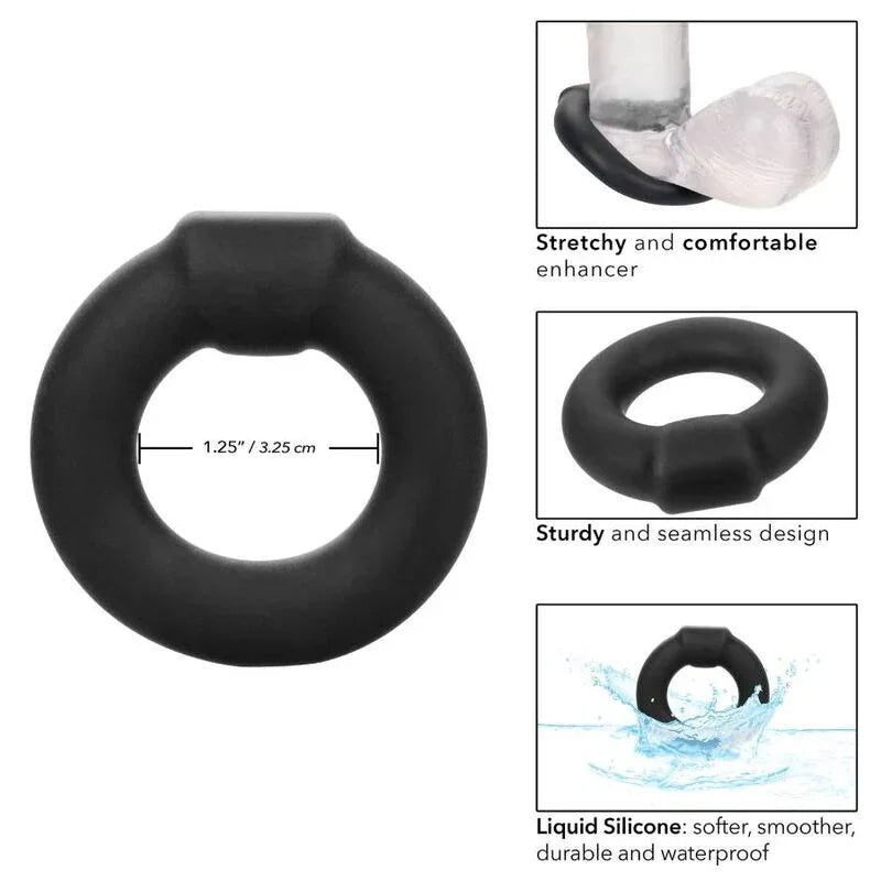 CALEXOTICS - ALPHA OPTIMUM RING NEGRO - Nuvica