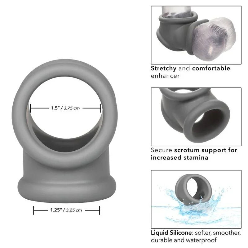CALEXOTICS - ALPHA PRECISION RING GRIS - Nuvica