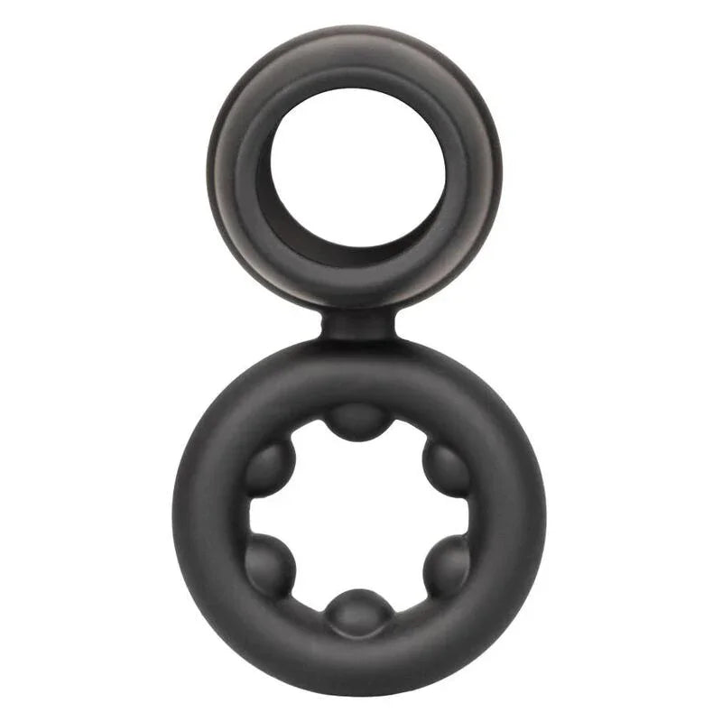 CALEXOTICS - ALPHA DUAL MAGNUM RING NEGRO - Nuvica