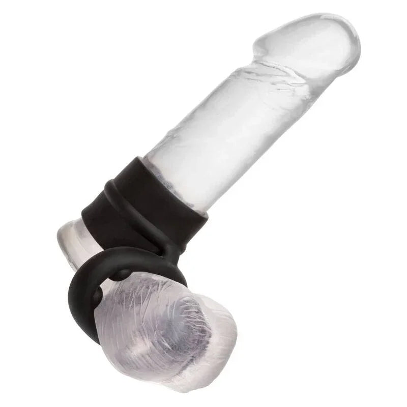 CALEXOTICS - ALPHA DUAL MAGNUM RING NEGRO - Nuvica