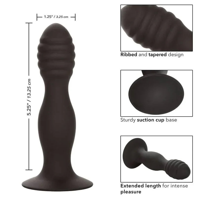 CALEXOTICS - RIBBED ANAL STUD - Nuvica