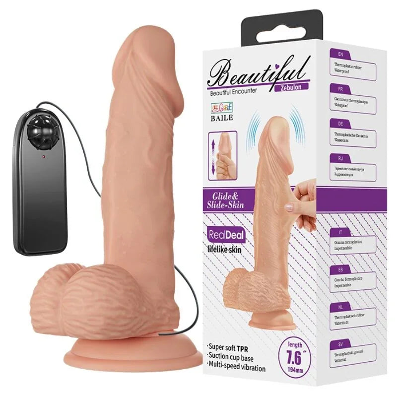 BAILE - BEAUTIFUL ENCOUNTER ZEBULON VIBRACIÓN 19.4 CM NATURAL - Nuvica