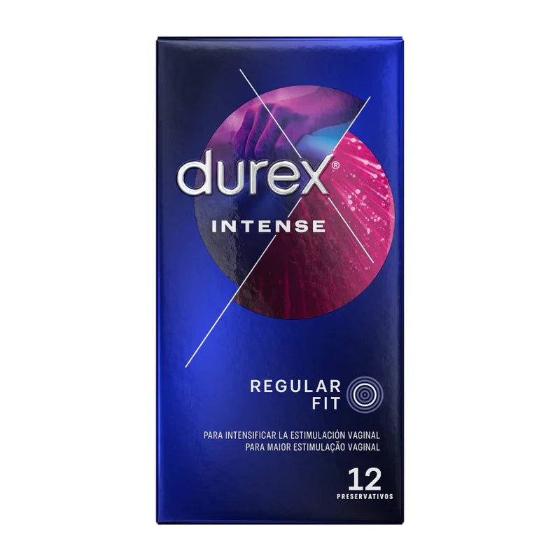DUREX - INTENSE ORGASMIC 12 UNIDADES - Nuvica