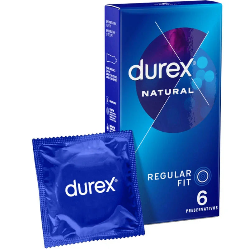 DUREX - NATURAL CLASSIC 6 UNIDADES - Nuvica