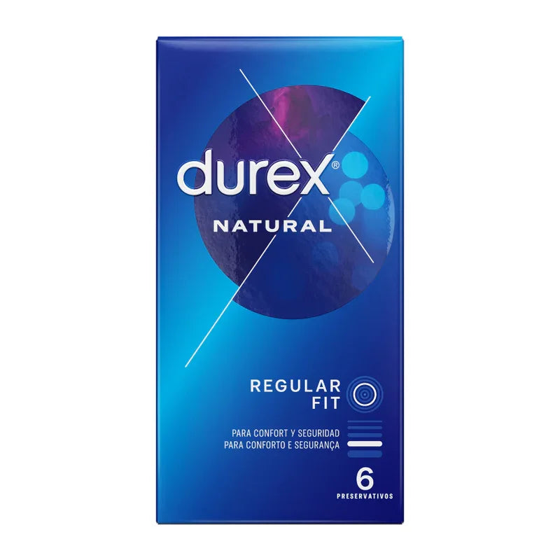DUREX - NATURAL CLASSIC 6 UNIDADES - Nuvica
