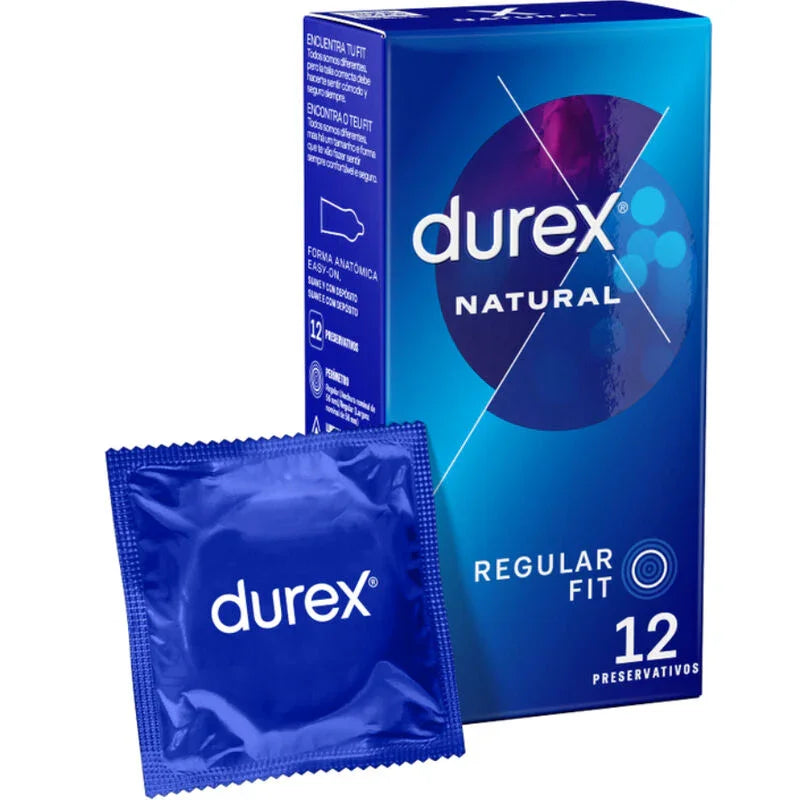 DUREX - NATURAL PLUS 12 UNIDADES - Nuvica