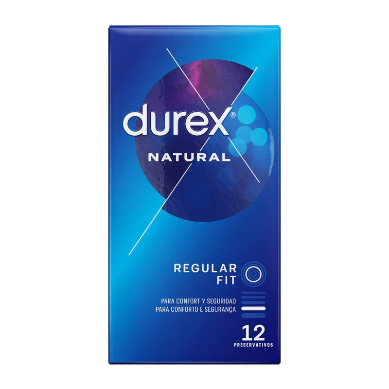 DUREX - NATURAL PLUS 12 UNIDADES - Nuvica