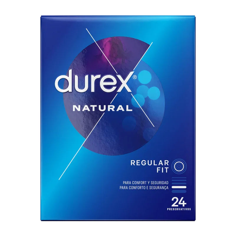 DUREX - NATURAL PLUS 24 UNIDADES - Nuvica