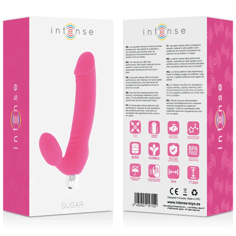 INTENSE - SUGAR SEVEN SPEEDS SILICONE FUSHSIA - Nuvica