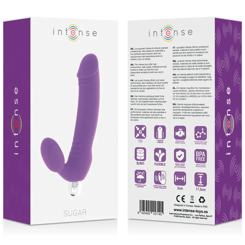 INTENSE - SUGAR SEVEN SPEEDS SILICONE LILA - Nuvica
