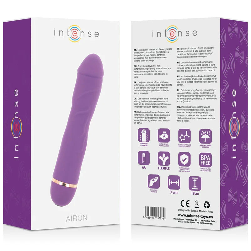 INTENSE - AIRON 20 SPEEDS SILICONE LILA - Nuvica