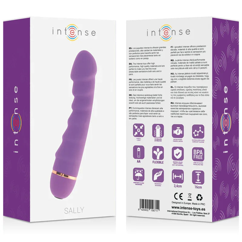 INTENSE - SALLY 20 SPEEDS SILICONE LILA - Nuvica