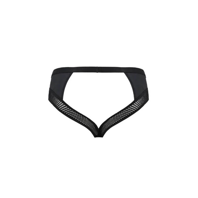 PASSION - 030 SLIP ABIERTO TOM NEGRO L/XL - Nuvica