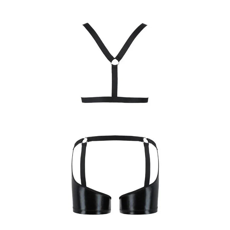 PASSION - 047 SET ARON NEGRO L/XL - Nuvica