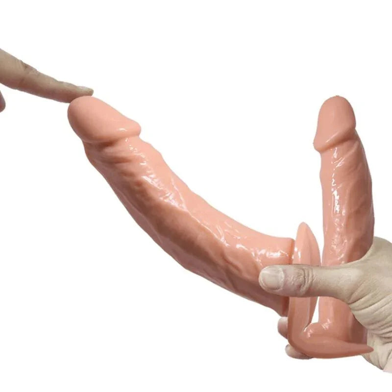 BAILE - ULTRA PASSIONATE HARNESS DOBLES DILDOS CON ARNÉS - Nuvica