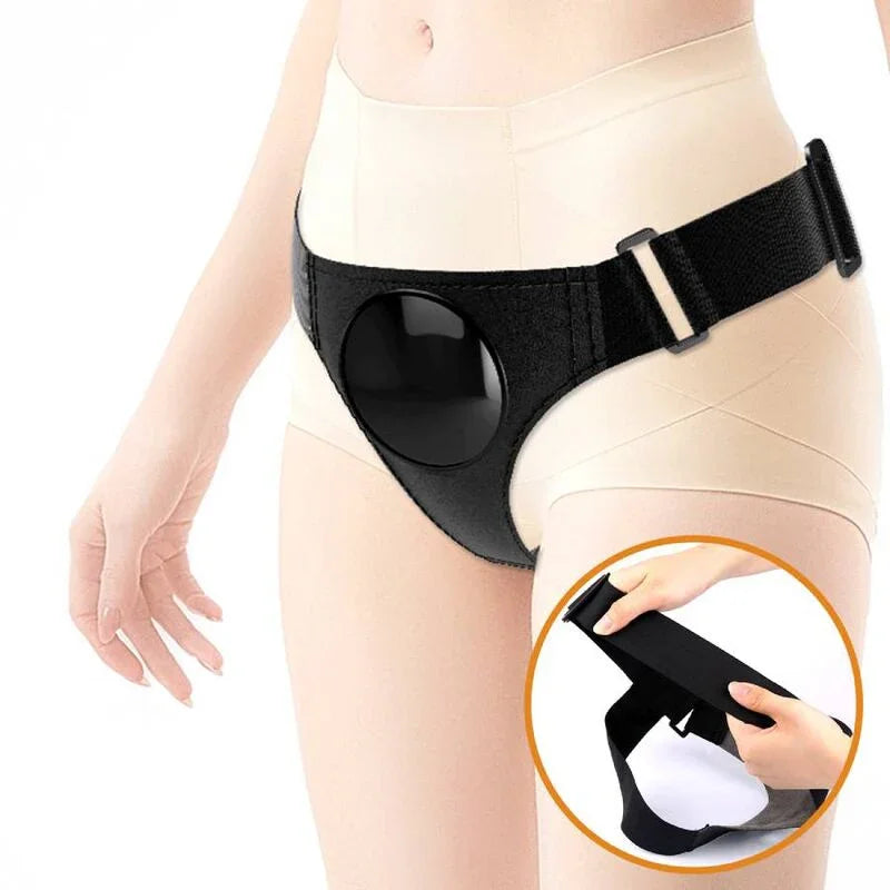 PRETTY LOVE - HARNESS BRIEFS ARNÉS UNIVERSAL CON DILDO KEVIN 19 CM NATURAL - Nuvica
