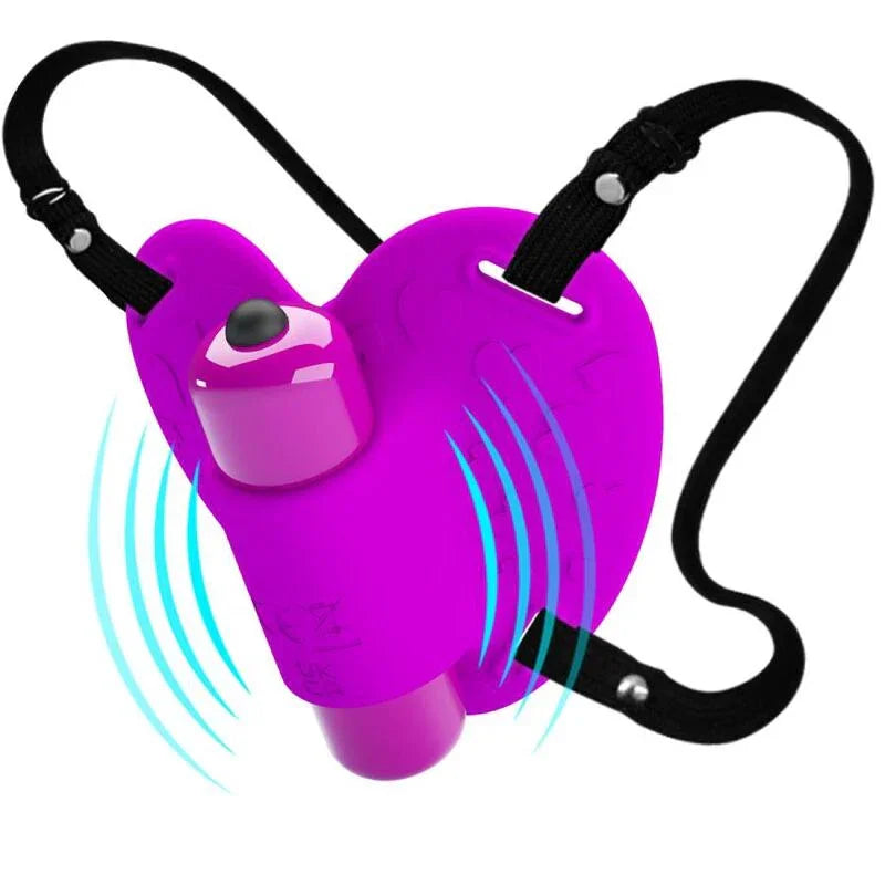 PRETTY LOVE - MASAJEADOR DE CLÍTORIS HEARTBEAT 10 MODOS DE VIBRACIÓN MORADO - Nuvica
