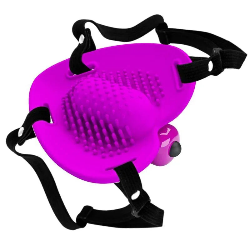PRETTY LOVE - MASAJEADOR DE CLÍTORIS HEARTBEAT 10 MODOS DE VIBRACIÓN MORADO - Nuvica