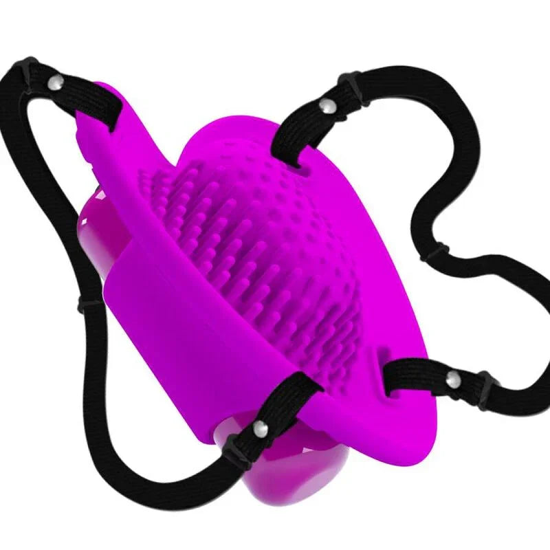 PRETTY LOVE - MASAJEADOR DE CLÍTORIS HEARTBEAT 10 MODOS DE VIBRACIÓN MORADO - Nuvica