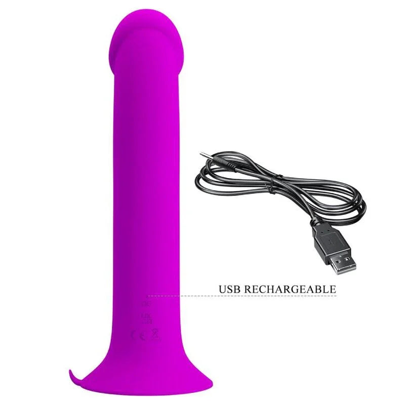 PRETTY LOVE - MURRAY VIBRADOR Y ESTIMULADOR PUNTO G MORADO - Nuvica
