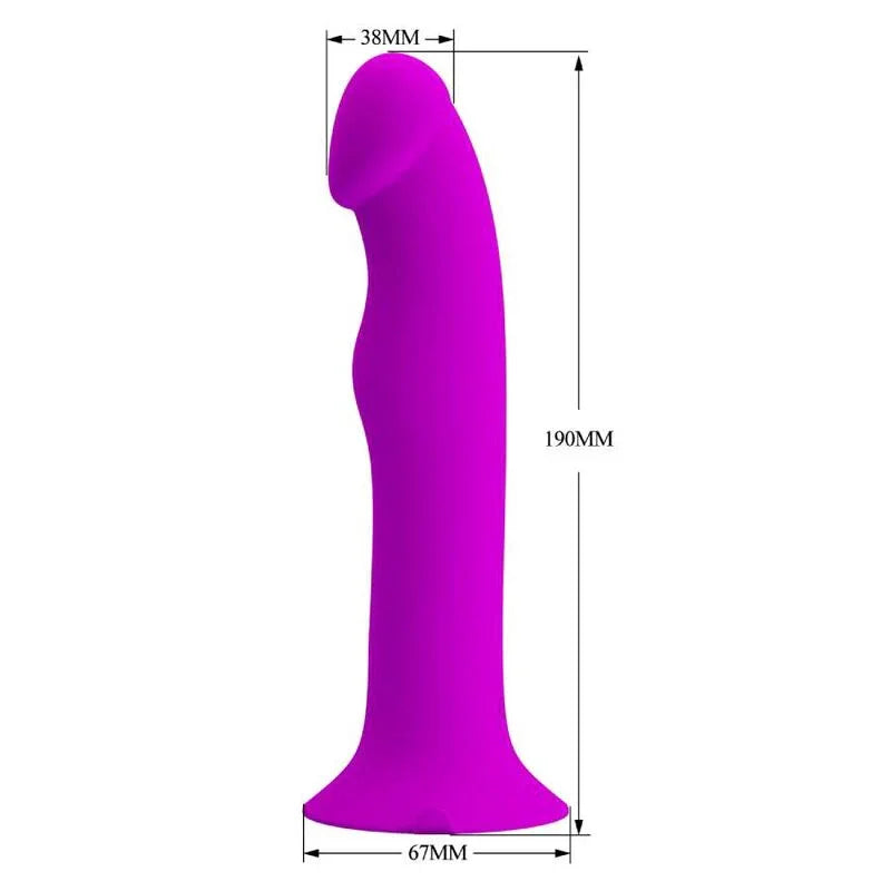 PRETTY LOVE - MURRAY VIBRADOR Y ESTIMULADOR PUNTO G MORADO - Nuvica