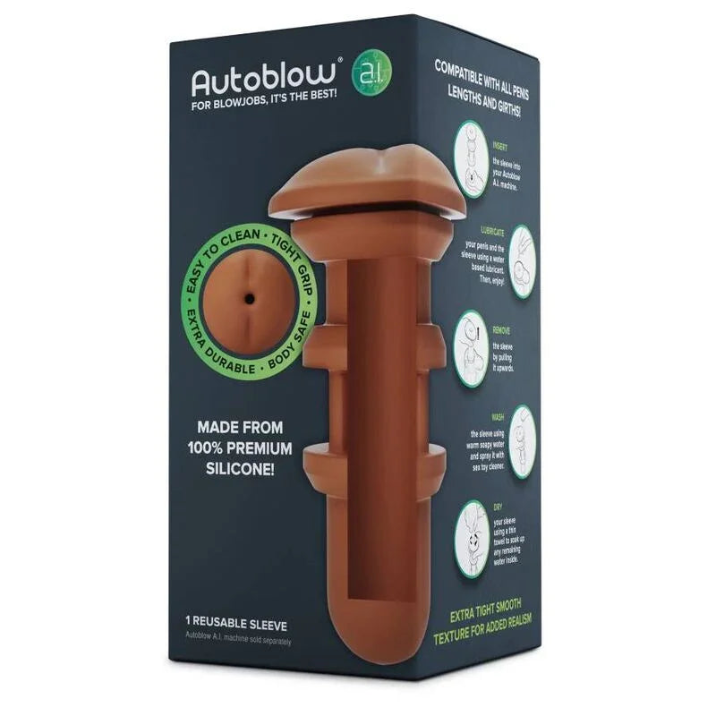 AUTOBLOW - MANGA ANO IA MARRÓN - Nuvica