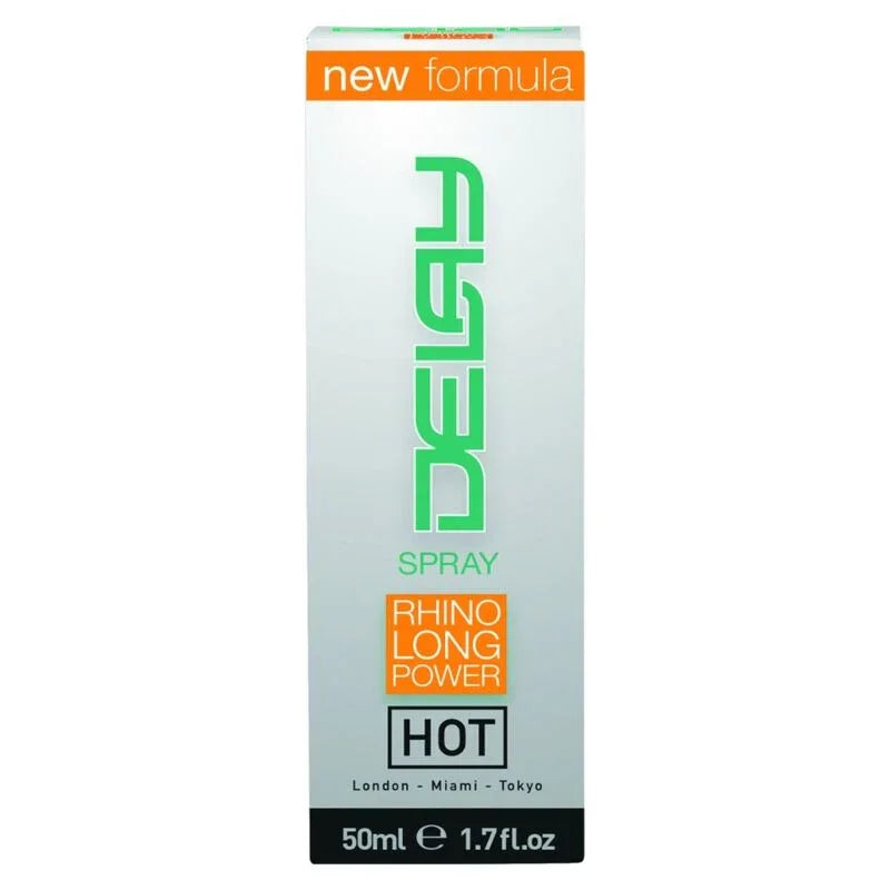 HOT - DELAY SPRAY RETARDANTE 50 ML - Nuvica