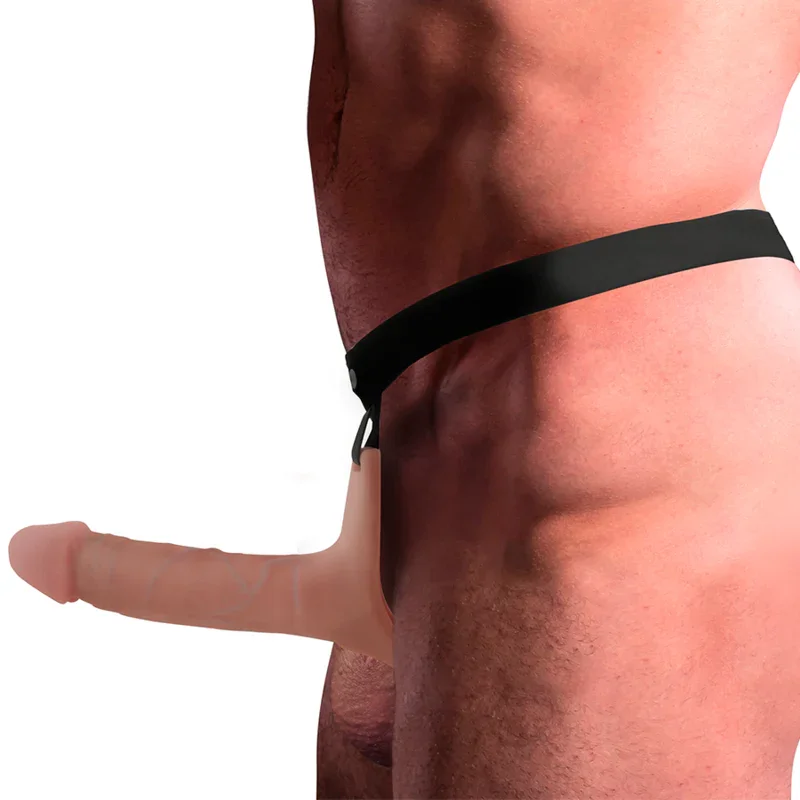 INTENSE - ARNÉS HUECO CON DILDO SILICONA 16 X 3.5 CM - Nuvica