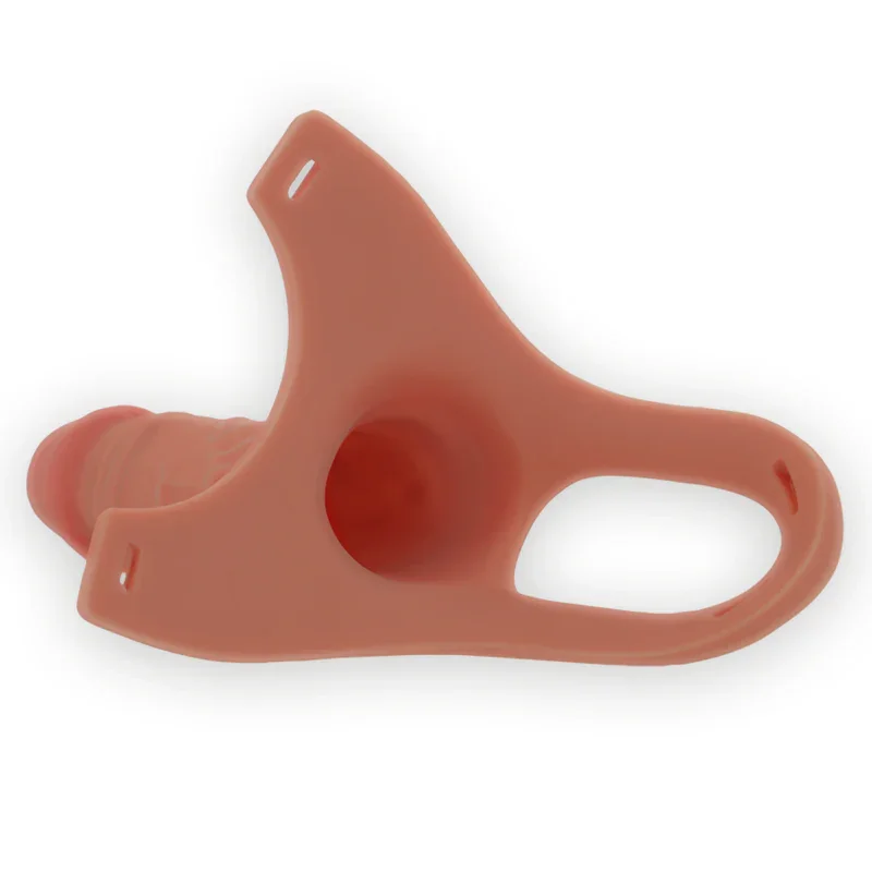 INTENSE - ARNÉS HUECO CON DILDO SILICONA 16 X 3.5 CM - Nuvica