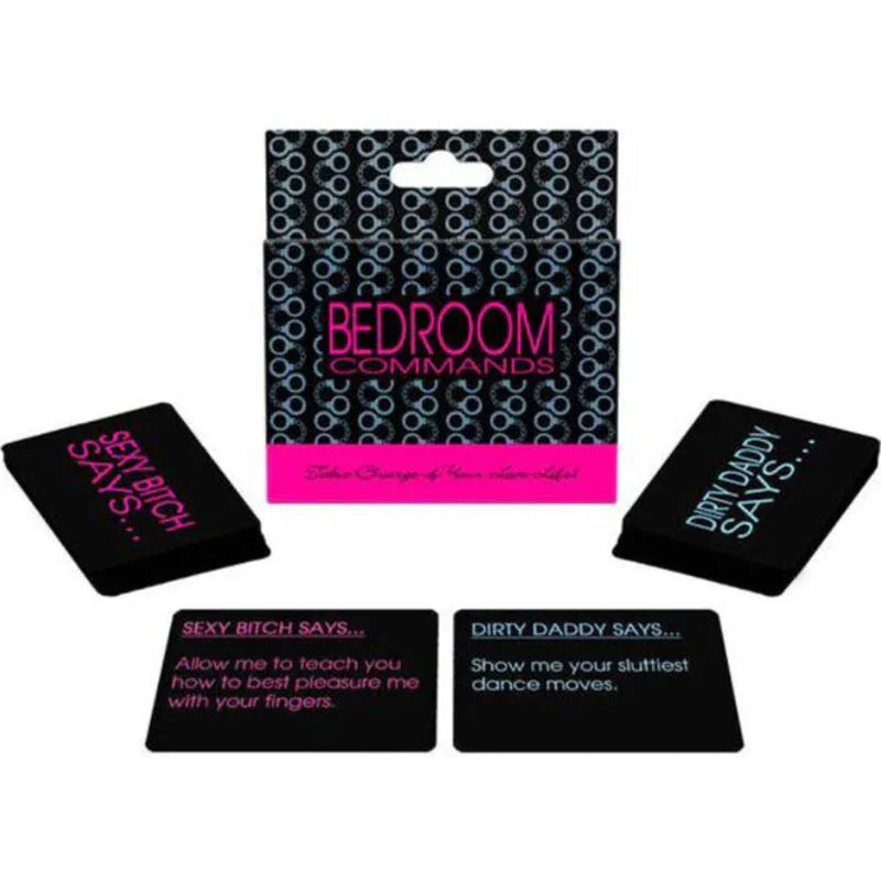 KHEPER GAMES - BEDROOM COMMANDS CARD GAME /EN - Nuvica