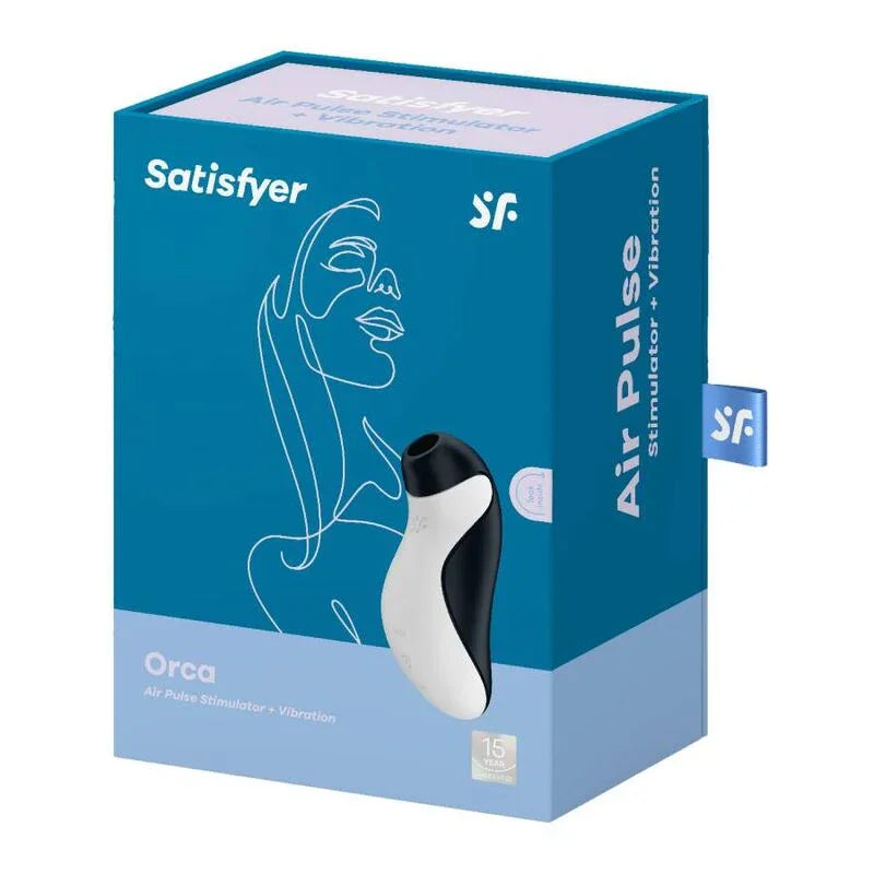 SATISFYER - ORCA AIR PULSE STIMULATOR + VIBRATION - Nuvica