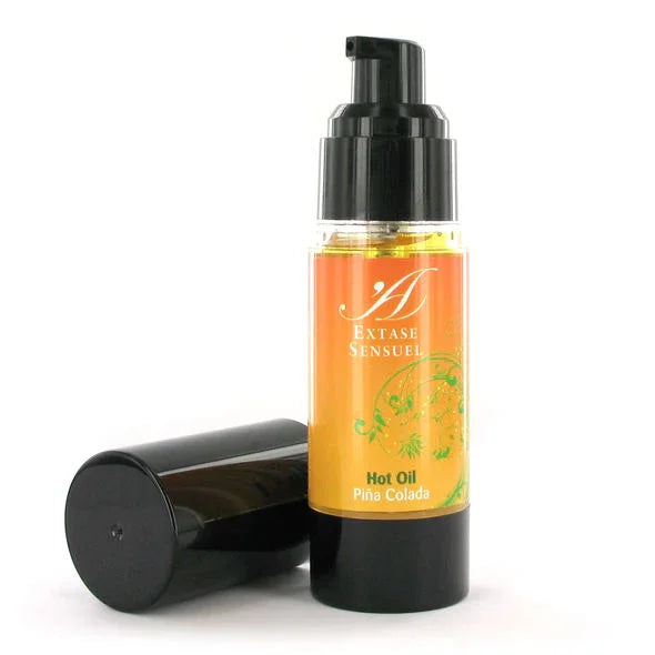 EXTASE SENSUAL - ACEITE ESTIMULANTE CALOR PIÑA COLADA 30 ML - Nuvica