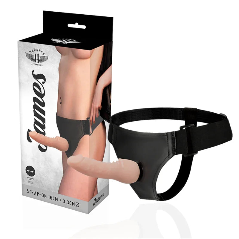 HARNESS ATTRACTION - ARNÉS JAMES 16 CM -O- 3.3 CM - Nuvica