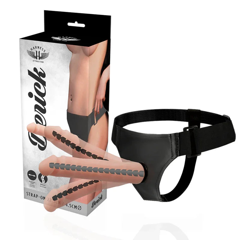 HARNESS ATTRACTION - DERICK ARNÉS ARTICULABLE 22.5 CM -O- 4.5 CM - Nuvica