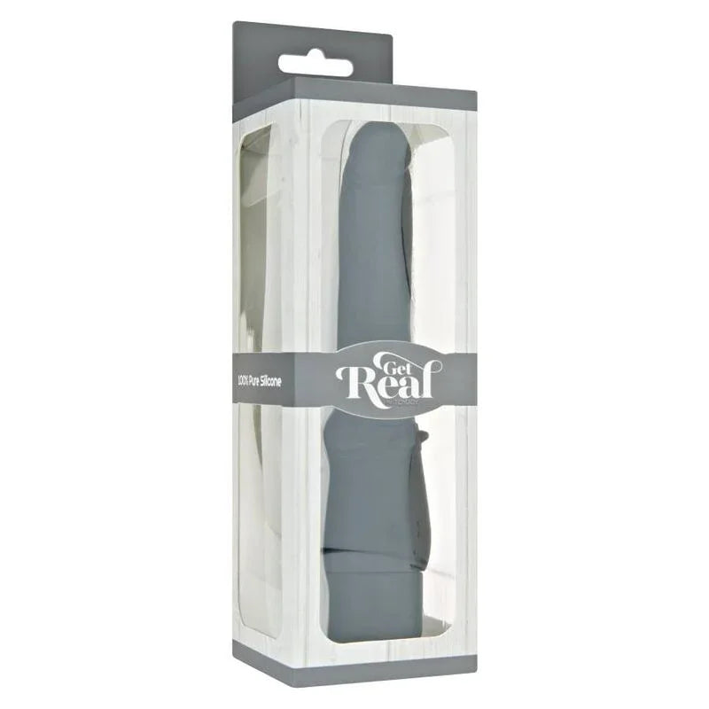 GET REAL - CLASSIC SMOOTH VIBRADOR NEGRO - Nuvica