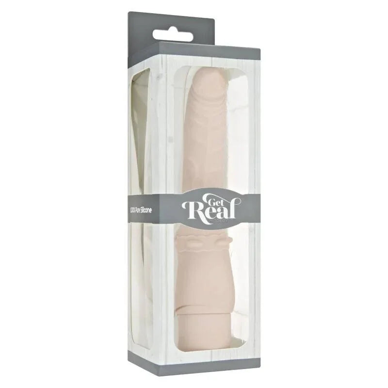 GET REAL - CLASSIC SMOOTH VIBRADOR NATURAL - Nuvica