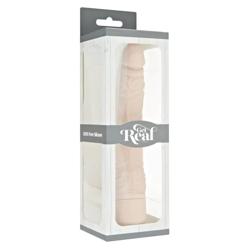 GET REAL - CLASSIC SLIM VIBRADOR NATURAL - Nuvica