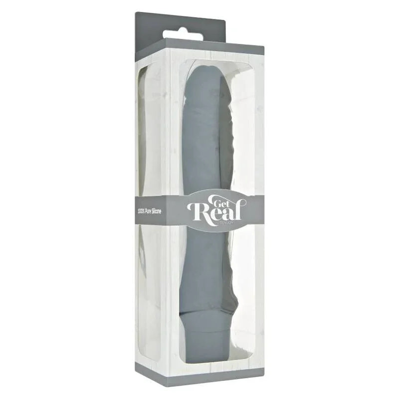 GET REAL - CLASSIC LARGE VIBRADOR NEGRO - Nuvica