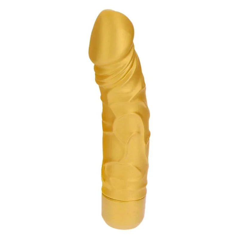 GET REAL - GOLD DICKER ORIGINAL VIBRADOR DORADO - Nuvica