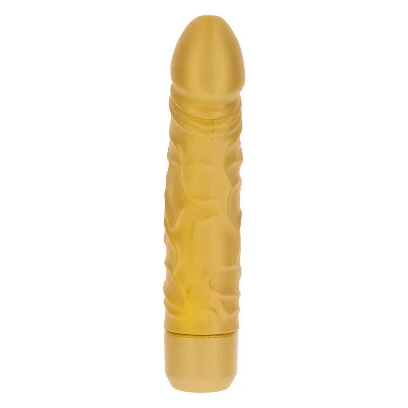 GET REAL - GOLD DICKER ORIGINAL VIBRADOR DORADO - Nuvica
