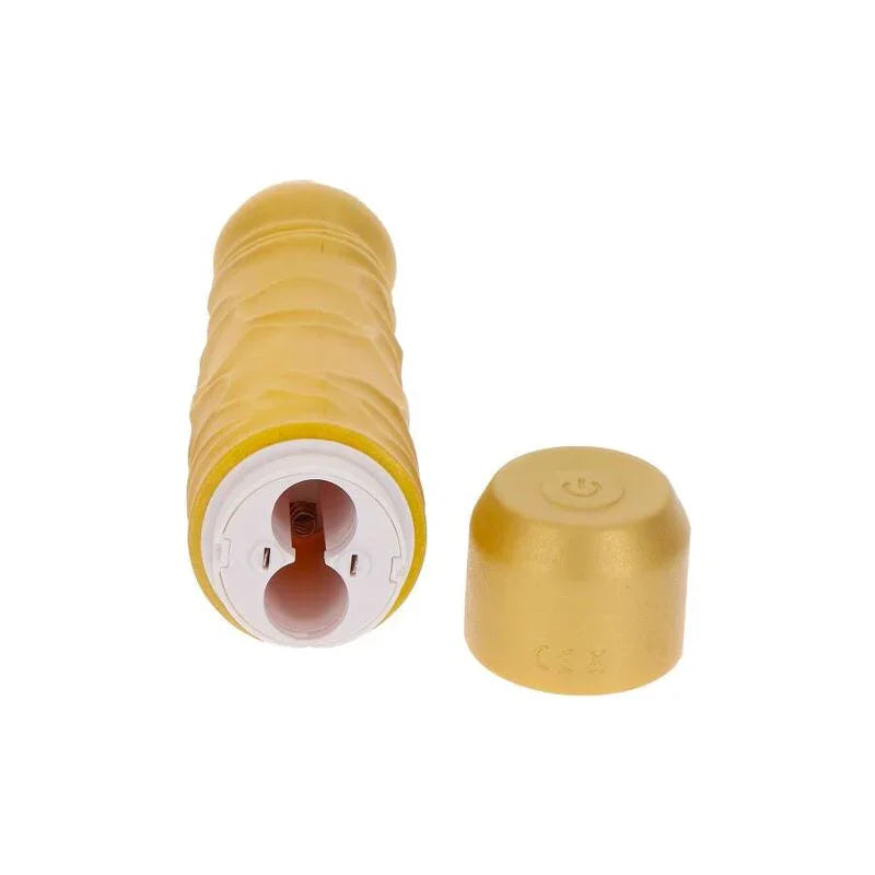 GET REAL - GOLD DICKER ORIGINAL VIBRADOR DORADO - Nuvica