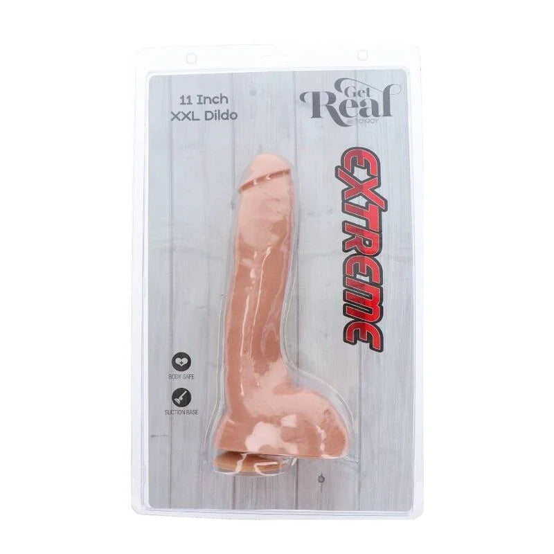 GET REAL - EXTREME XXL DILDO 28 CM NATURAL - Nuvica