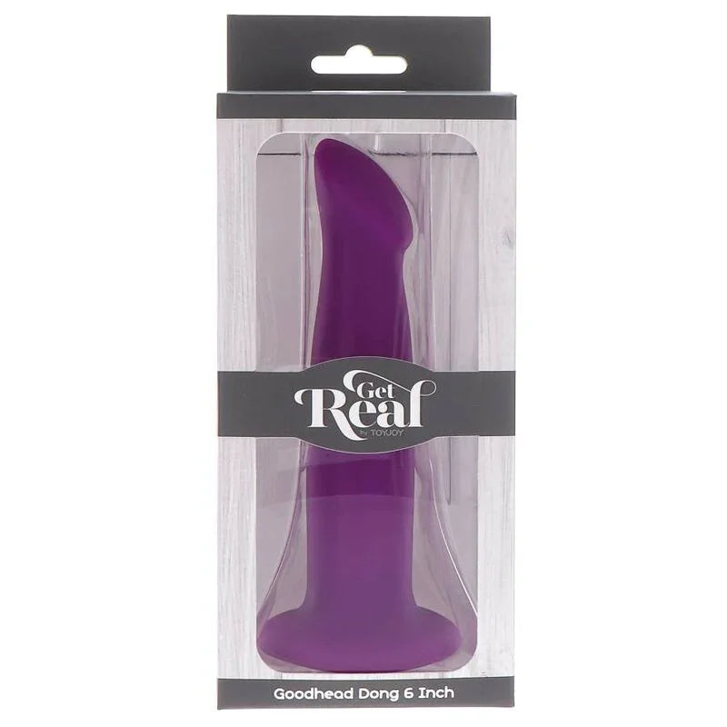 GET REAL - GOODHEAD DONG 12 CM MORADO - Nuvica
